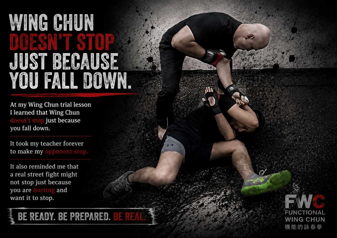 Karate training taught me strength was important, but also that strength and body size is connected. Wing Chun taught me a way to overcome superior strength.